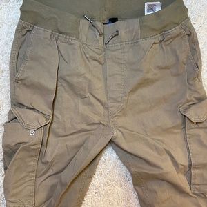 Beige Cargo pants full length